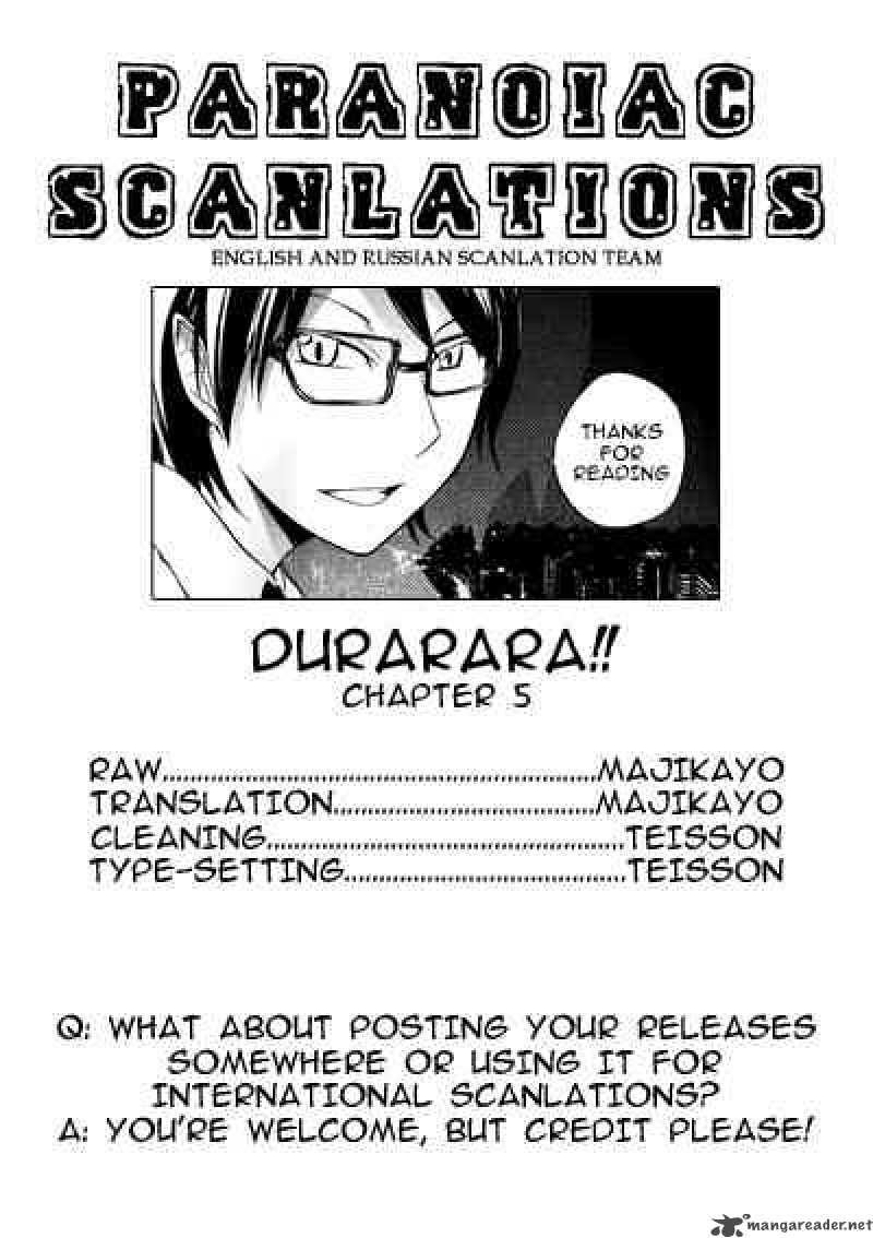 Durarara Chapter 5 Page 31