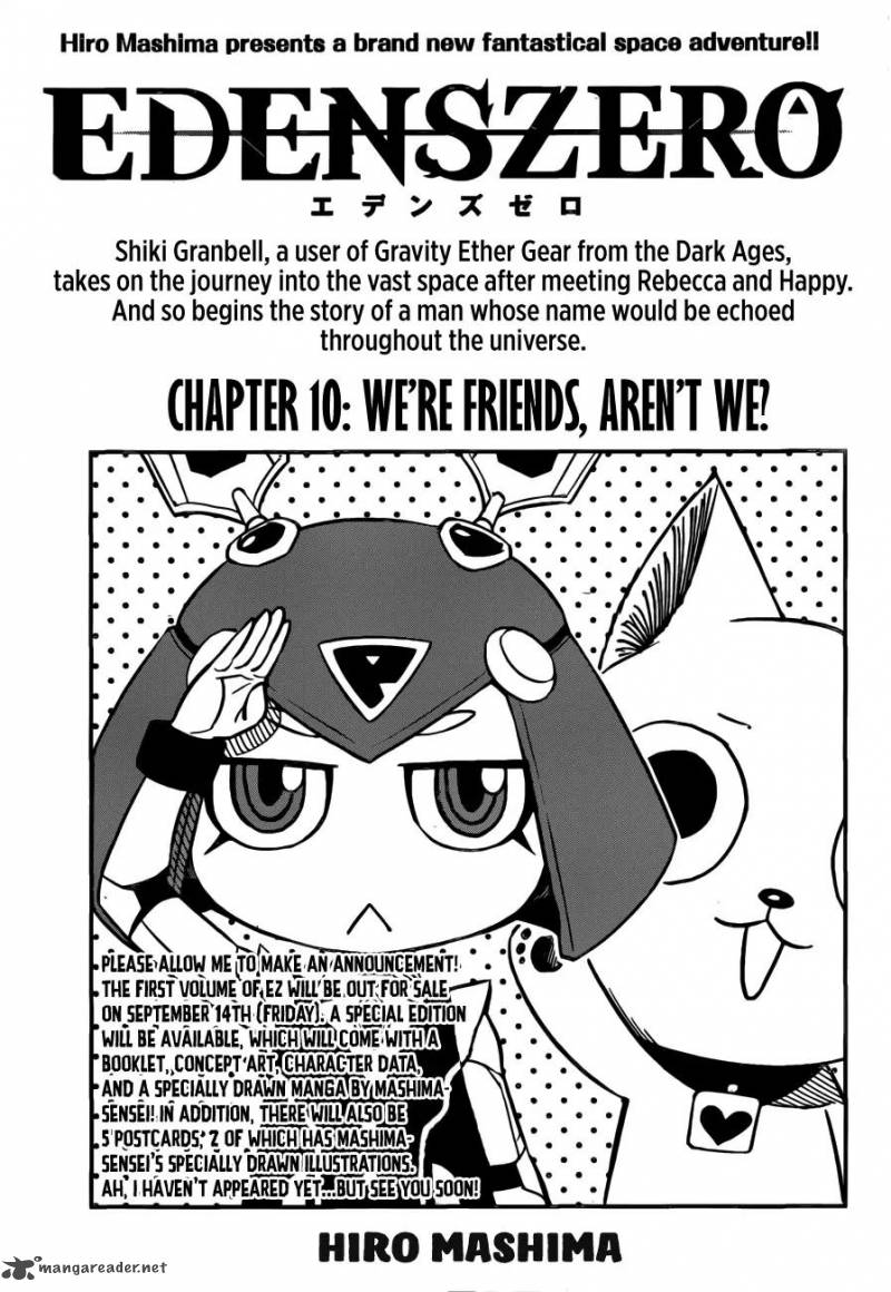 Edens Zero Chapter 10 Page 1