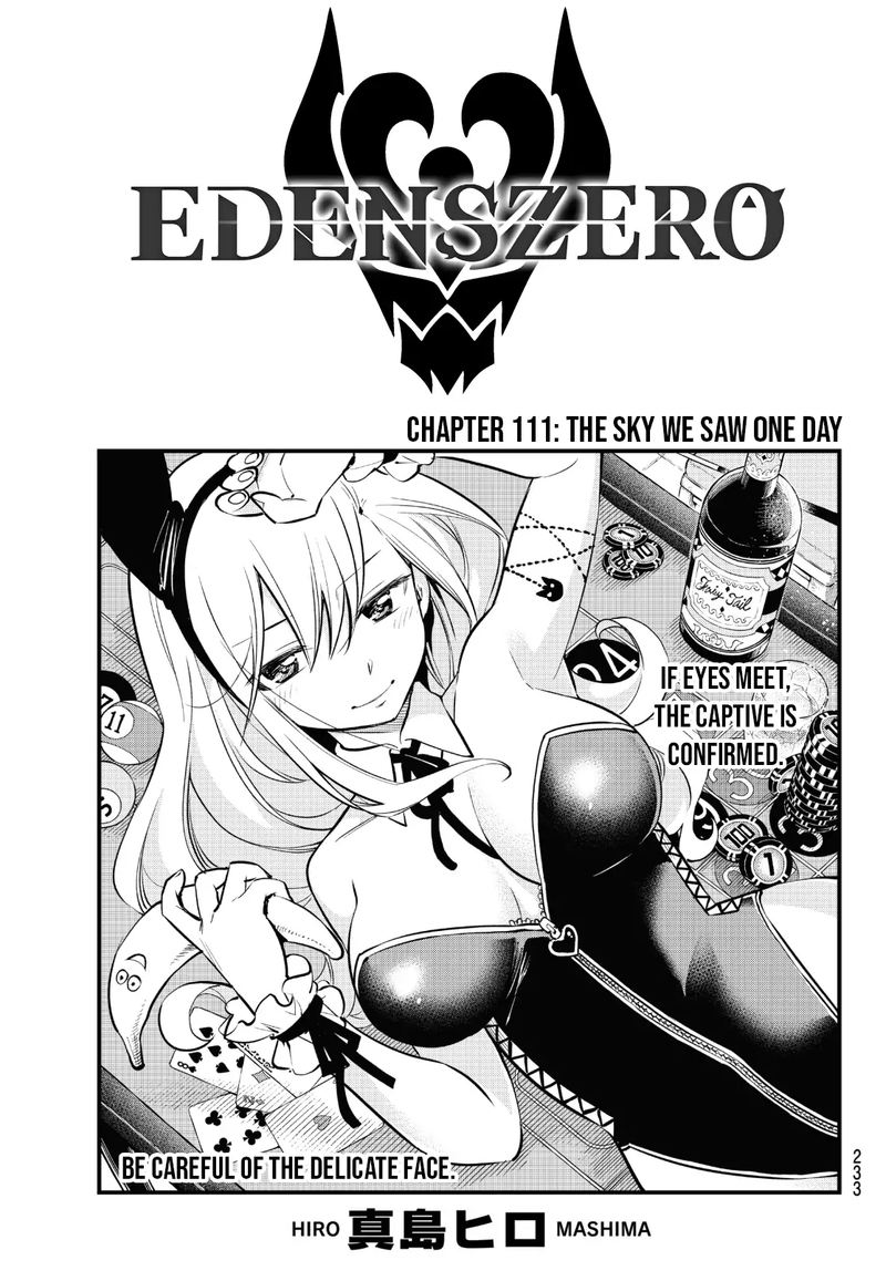 Edens Zero Chapter 111 Page 1