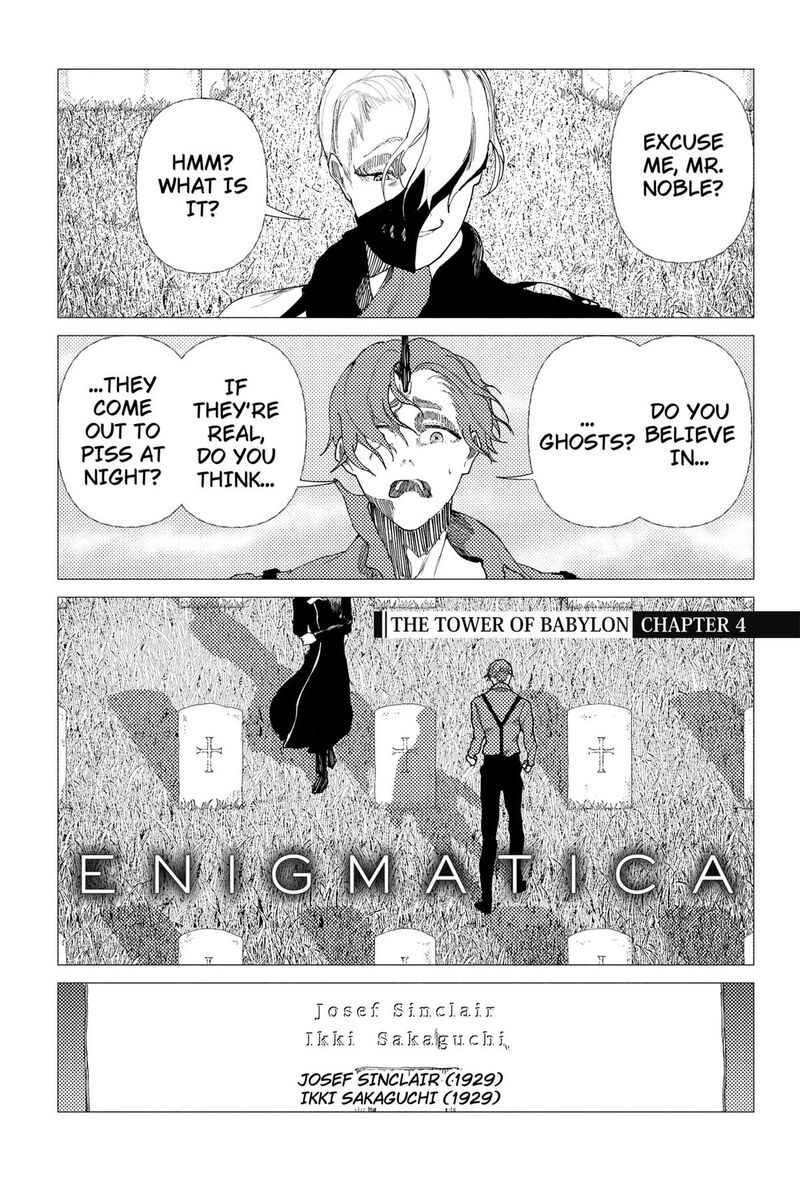 Enigmatica Chapter 4 Page 1