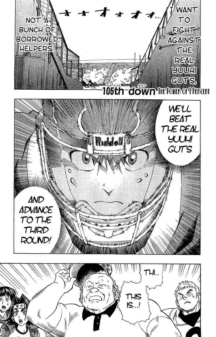 Eyeshield 21 Chapter 105 Page 1