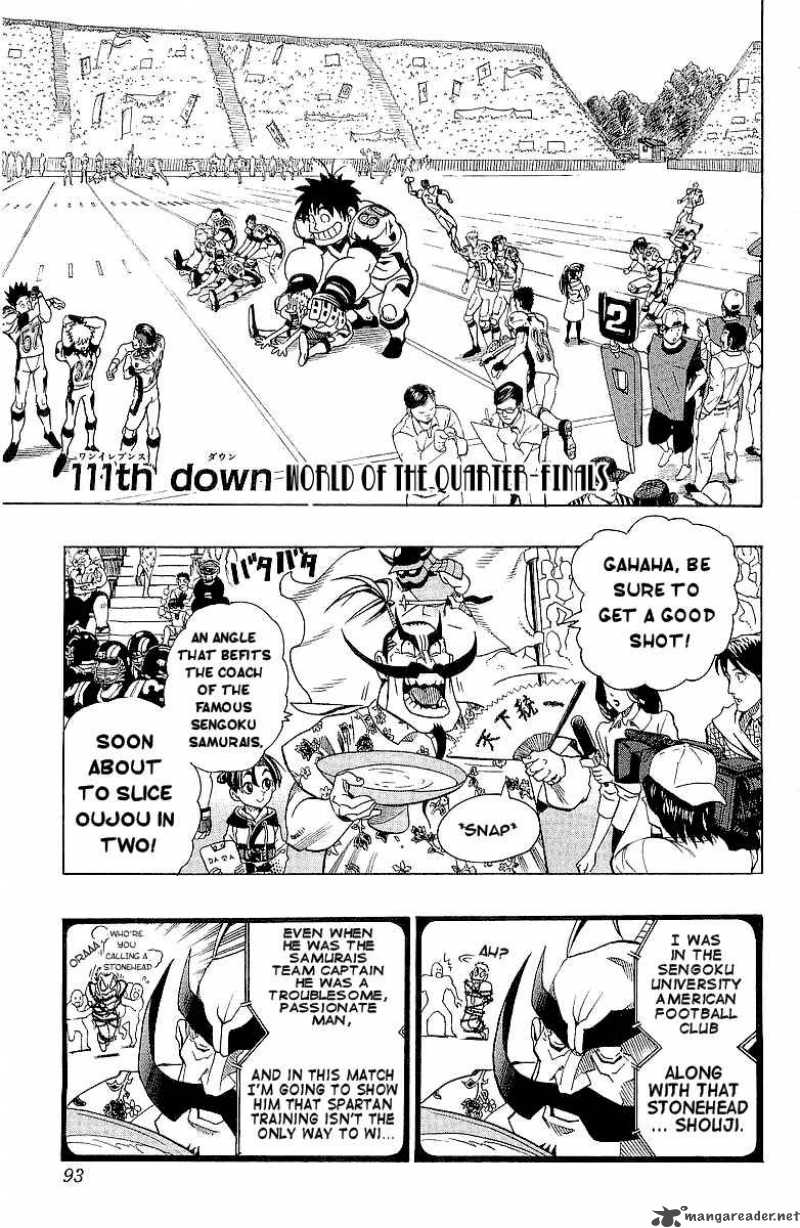 Eyeshield 21 Chapter 111 Page 2