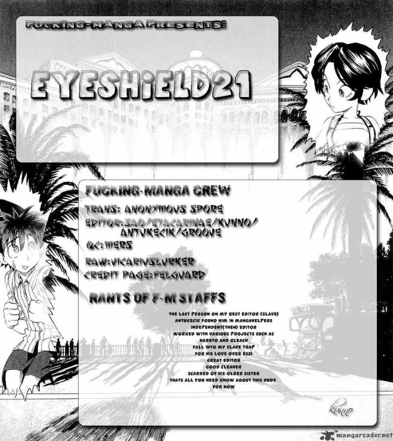 Eyeshield 21 Chapter 124 Page 1
