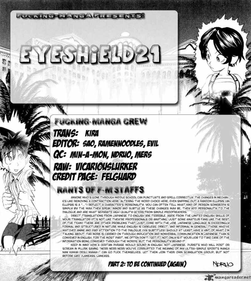 Eyeshield 21 Chapter 146 Page 1
