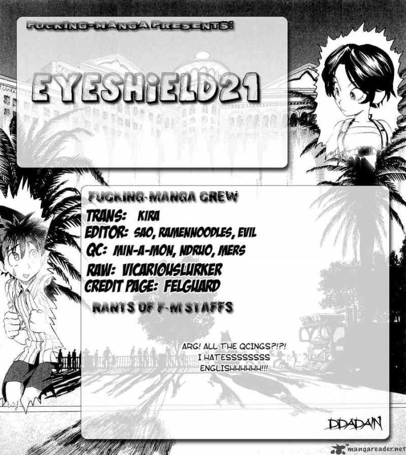 Eyeshield 21 Chapter 148 Page 1