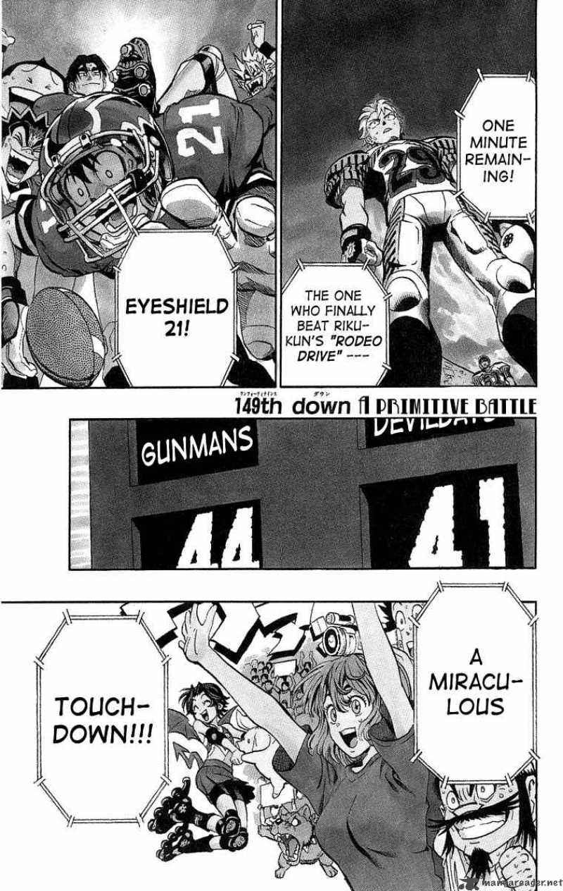 Eyeshield 21 Chapter 149 Page 2