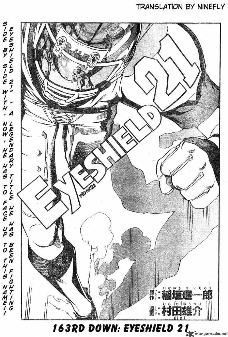 Eyeshield 21 Chapter 163 Page 1