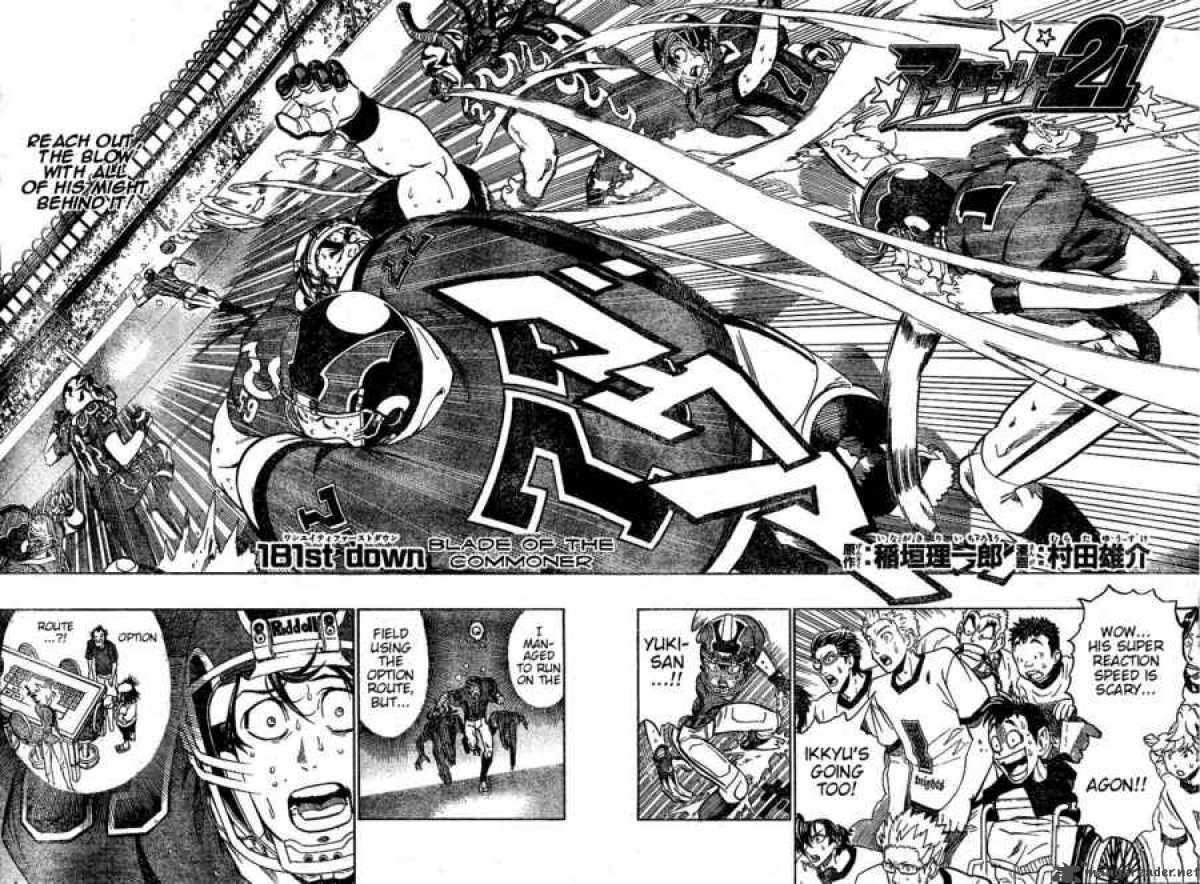 Eyeshield 21 Chapter 181 Page 2