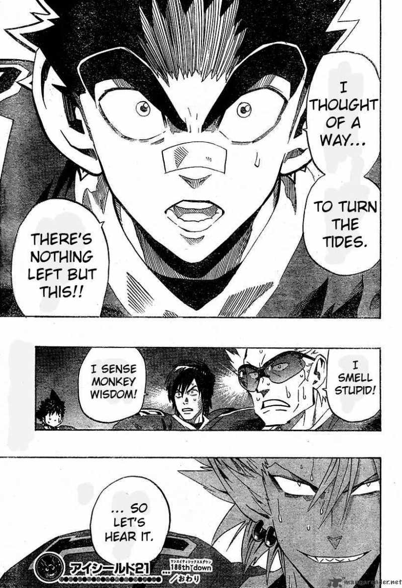 Eyeshield 21 Chapter 186 Page 15