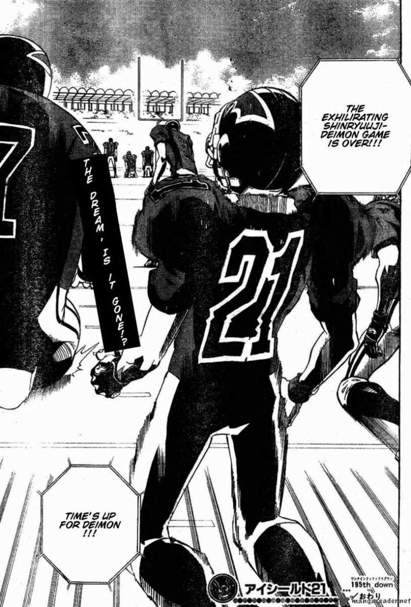 Eyeshield 21 Chapter 195 Page 20