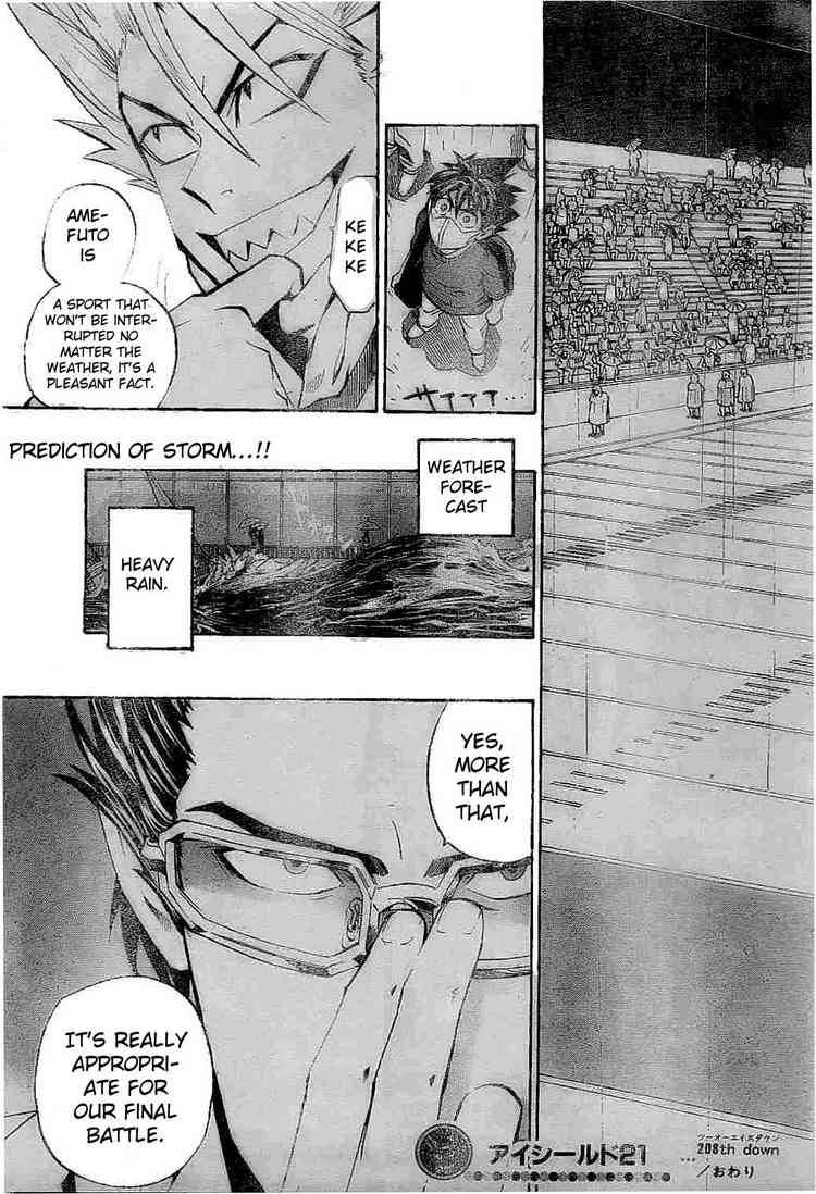 Eyeshield 21 Chapter 208 Page 19