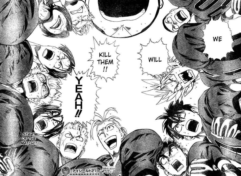 Eyeshield 21 Chapter 209 Page 16