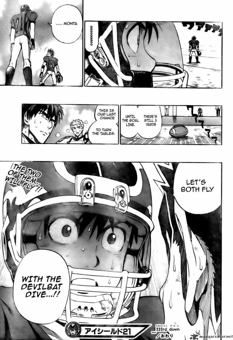 Eyeshield 21 Chapter 233 Page 19