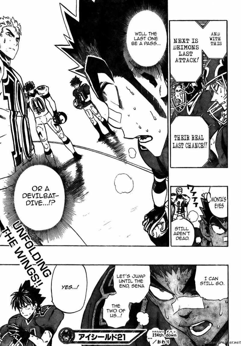 Eyeshield 21 Chapter 234 Page 17