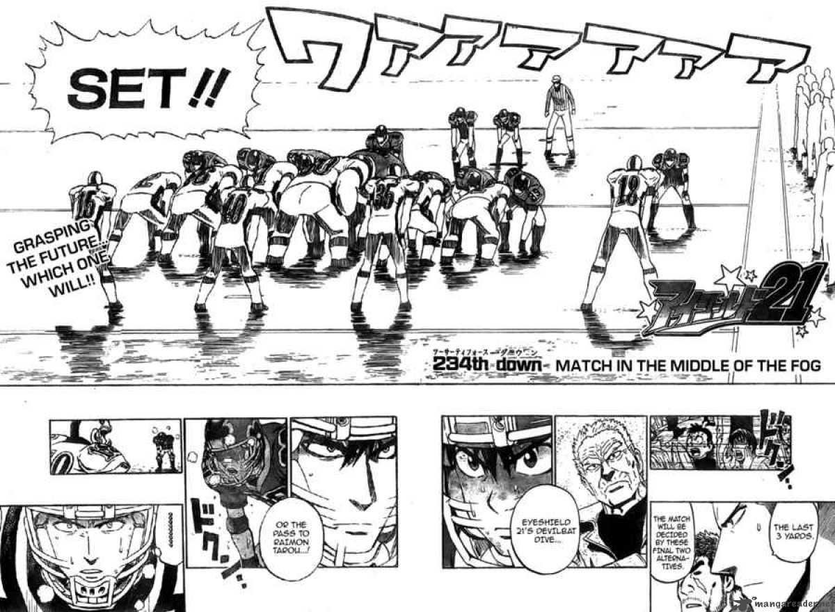 Eyeshield 21 Chapter 234 Page 7
