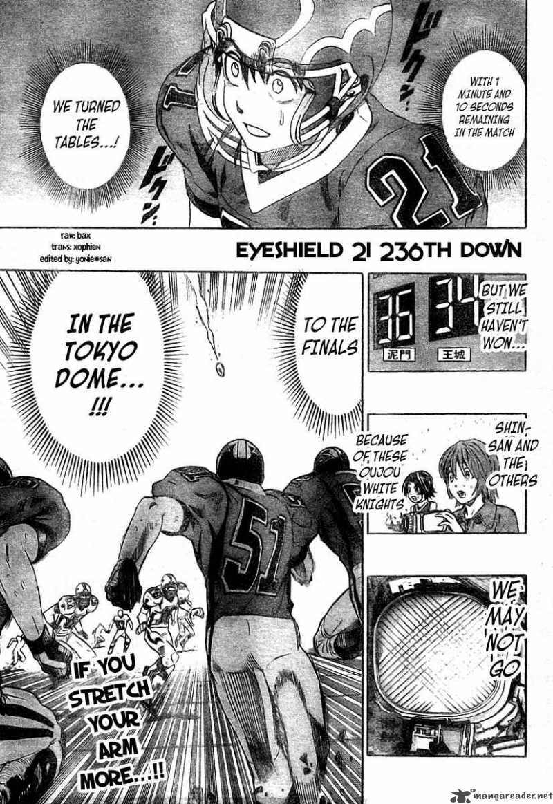 Eyeshield 21 Chapter 236 Page 1