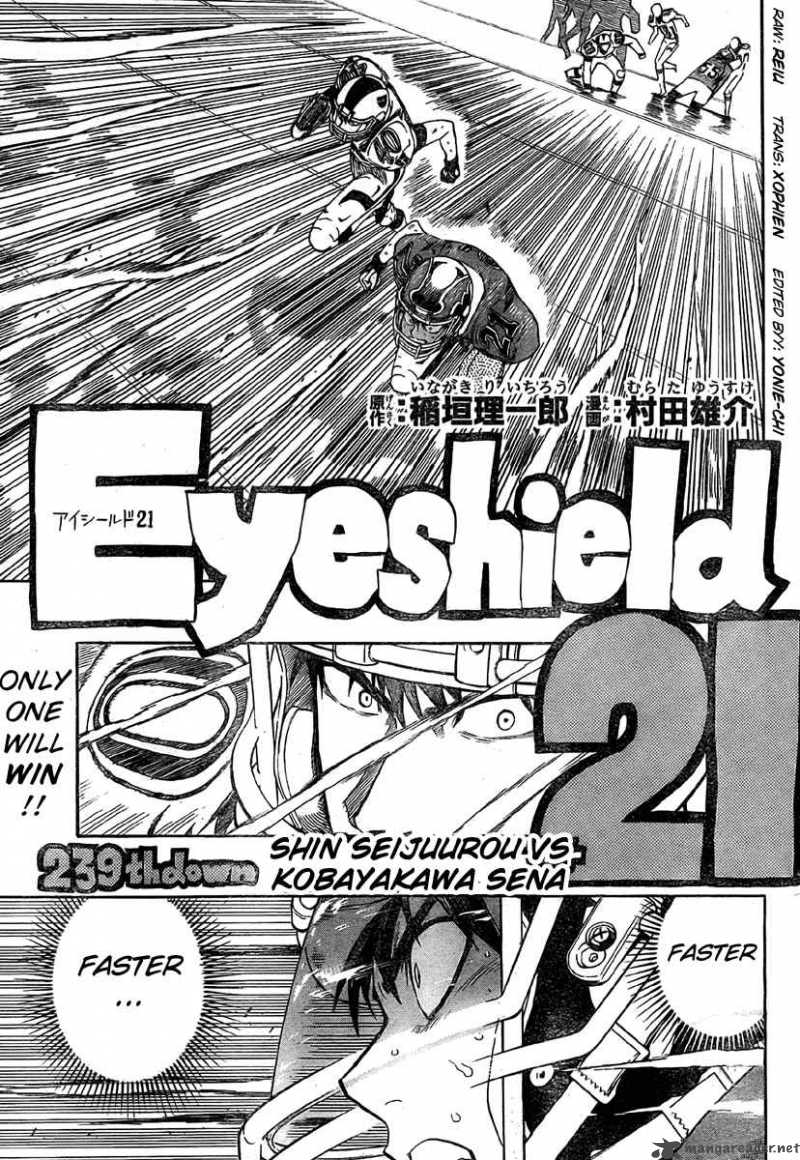 Eyeshield 21 Chapter 239 Page 1