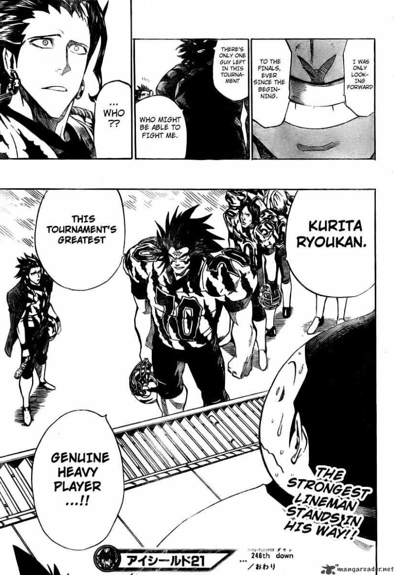 Eyeshield 21 Chapter 246 Page 18