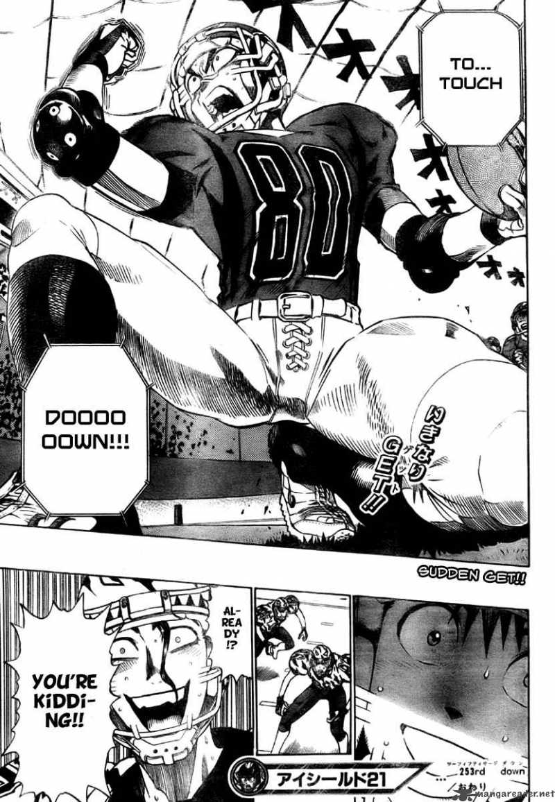 Eyeshield 21 Chapter 253 Page 16