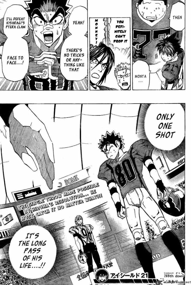 Eyeshield 21 Chapter 265 Page 19