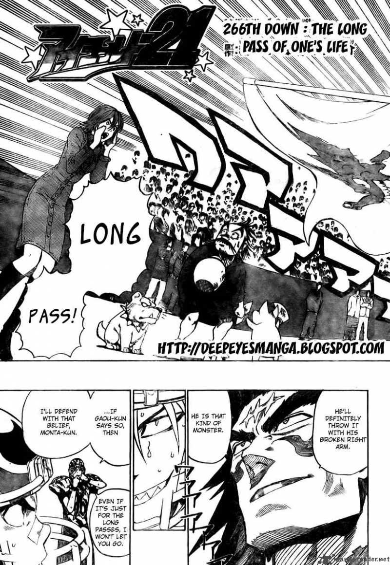 Eyeshield 21 Chapter 266 Page 3