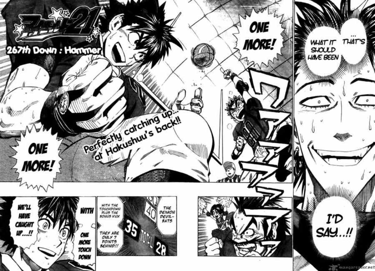 Eyeshield 21 Chapter 267 Page 4