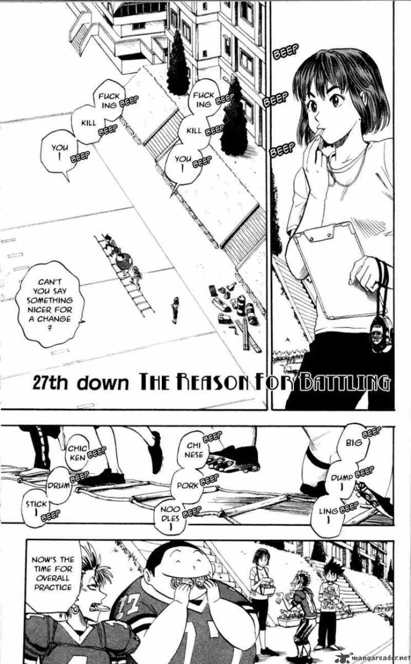 Eyeshield 21 Chapter 27 Page 1