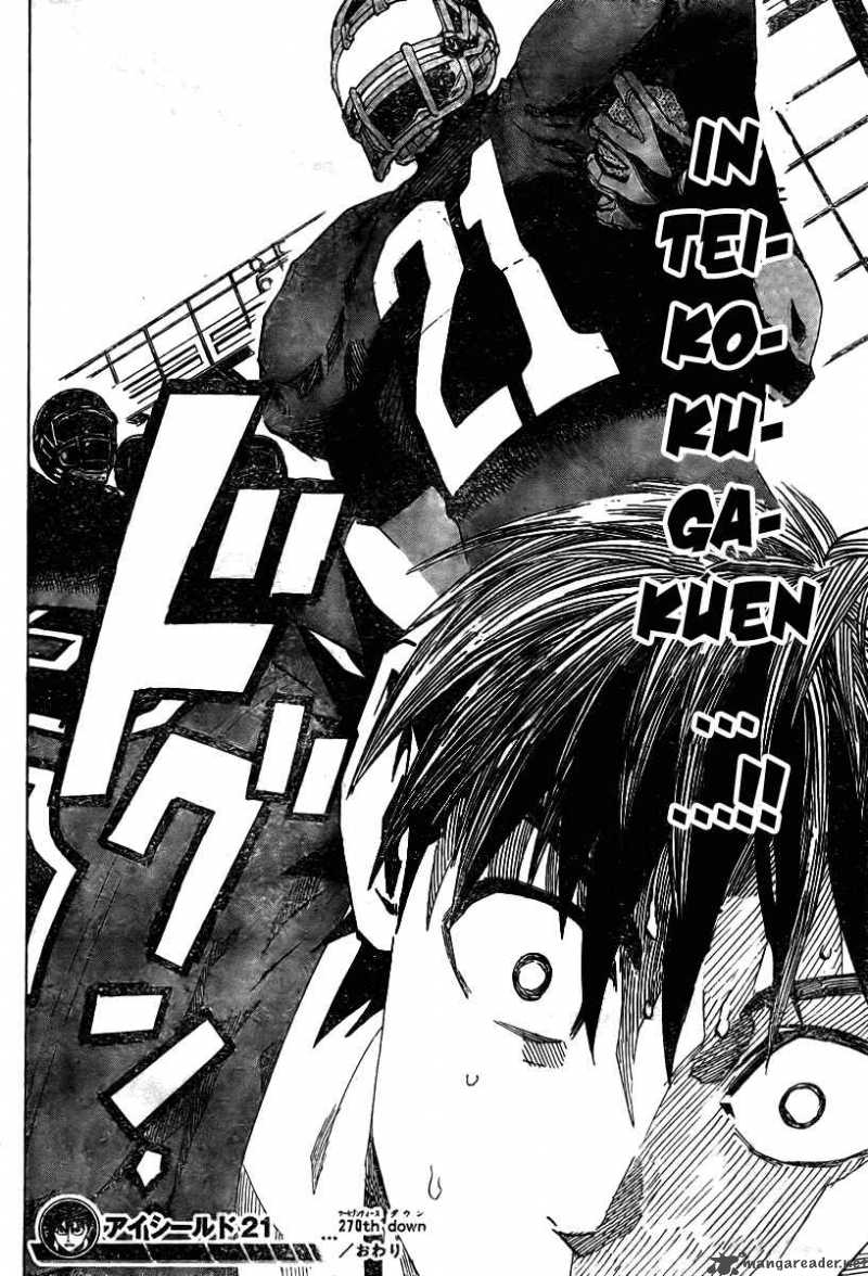 Eyeshield 21 Chapter 270 Page 16