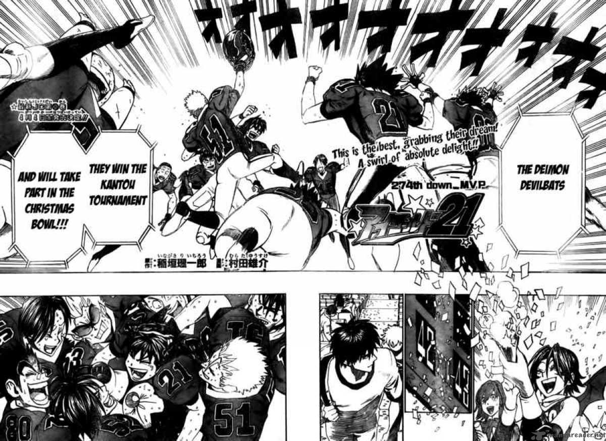 Eyeshield 21 Chapter 274 Page 2