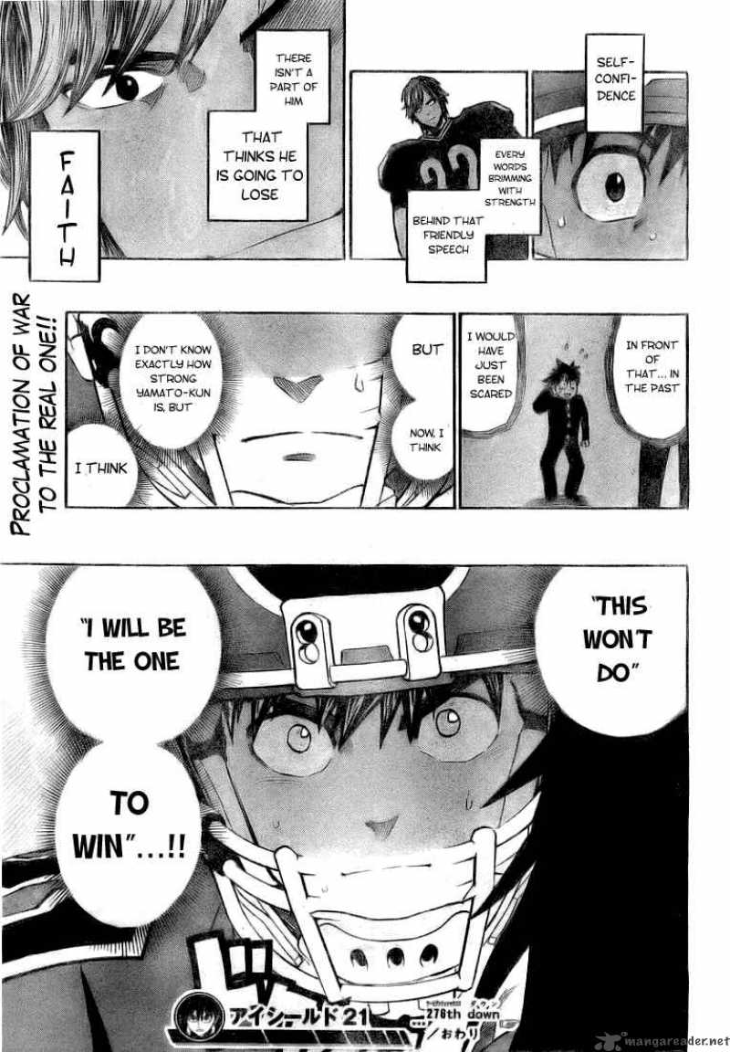 Eyeshield 21 Chapter 276 Page 19