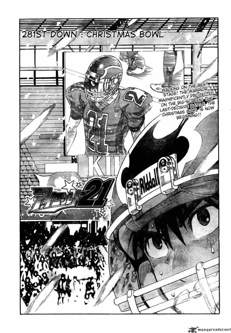 Eyeshield 21 Chapter 281 Page 1