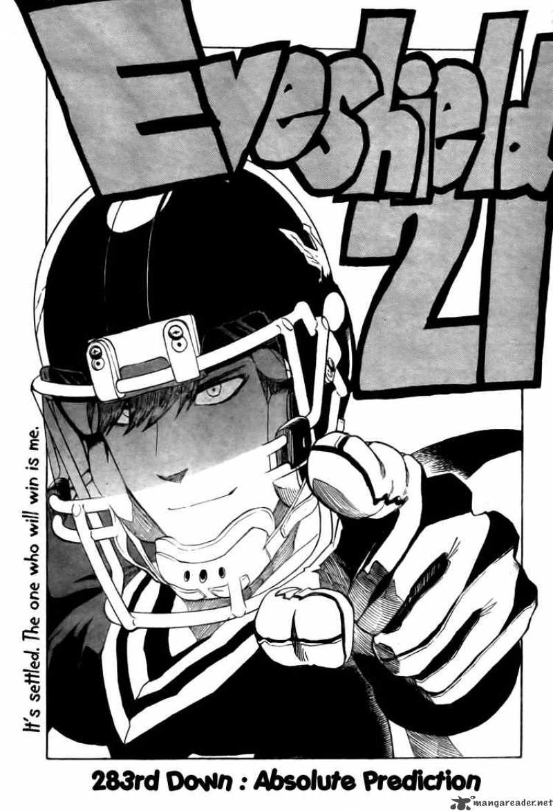 Eyeshield 21 Chapter 283 Page 3