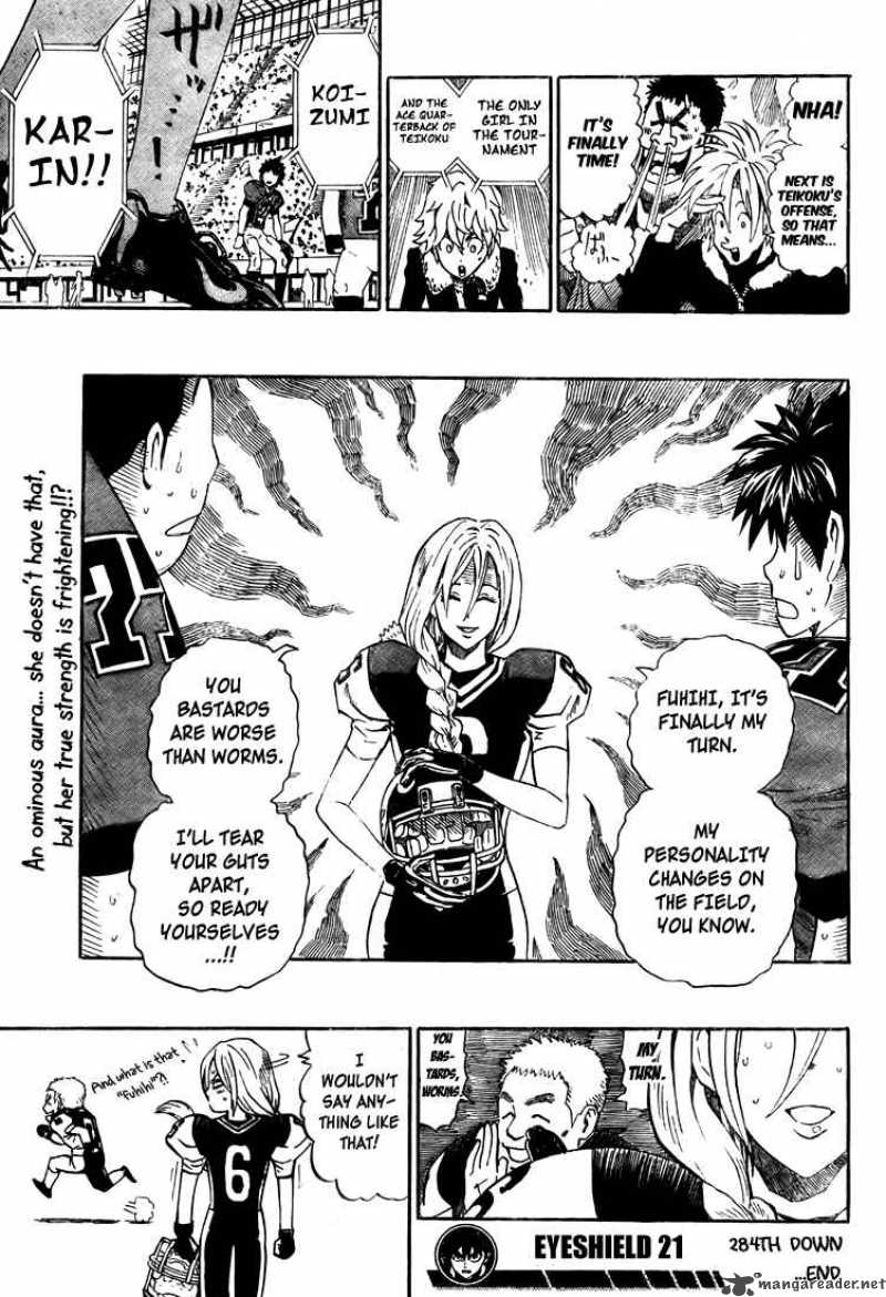Eyeshield 21 Chapter 284 Page 20