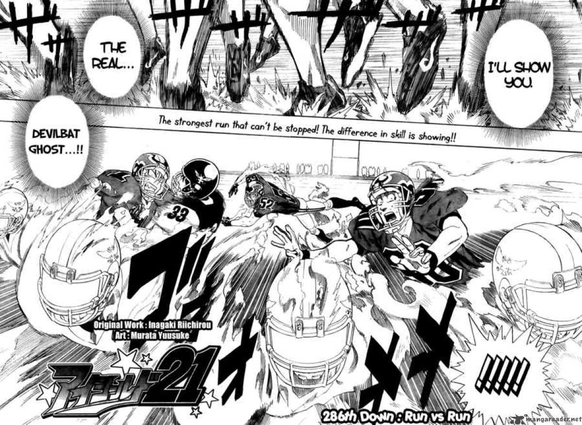 Eyeshield 21 Chapter 286 Page 4