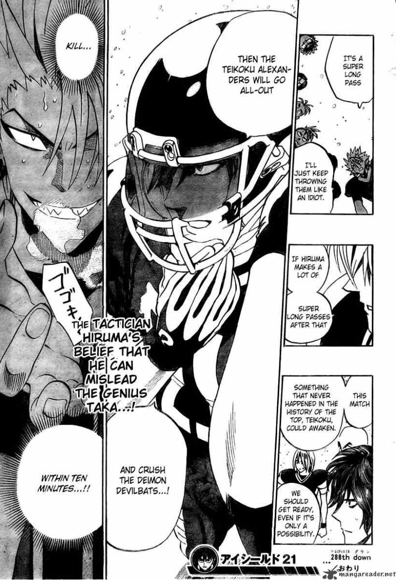 Eyeshield 21 Chapter 288 Page 11