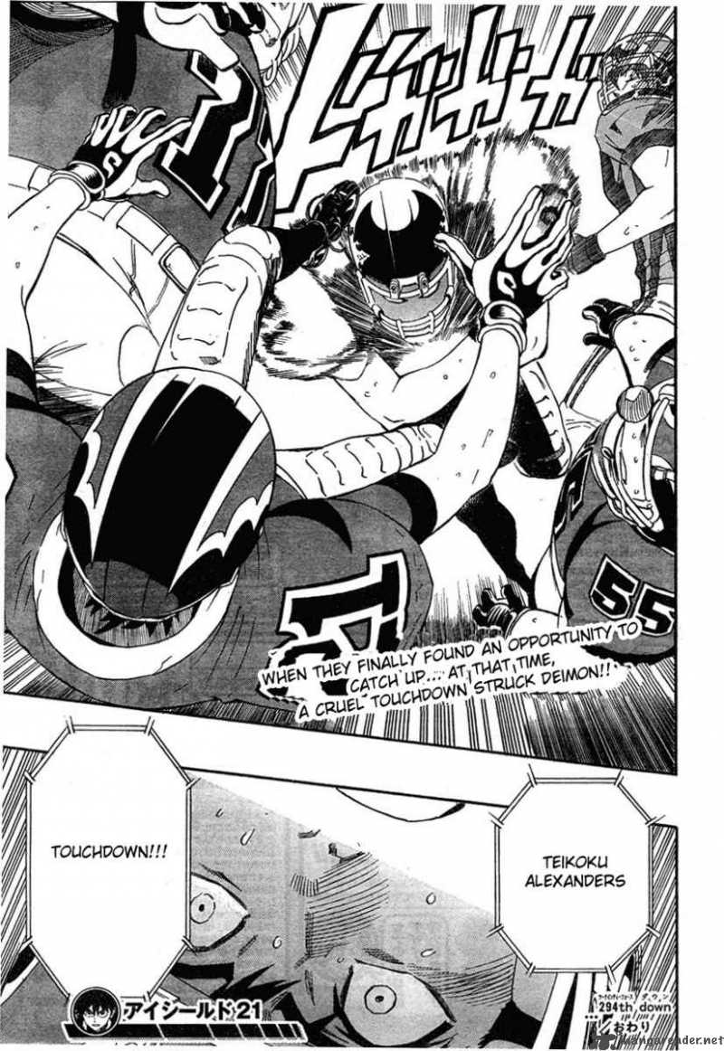 Eyeshield 21 Chapter 294 Page 19