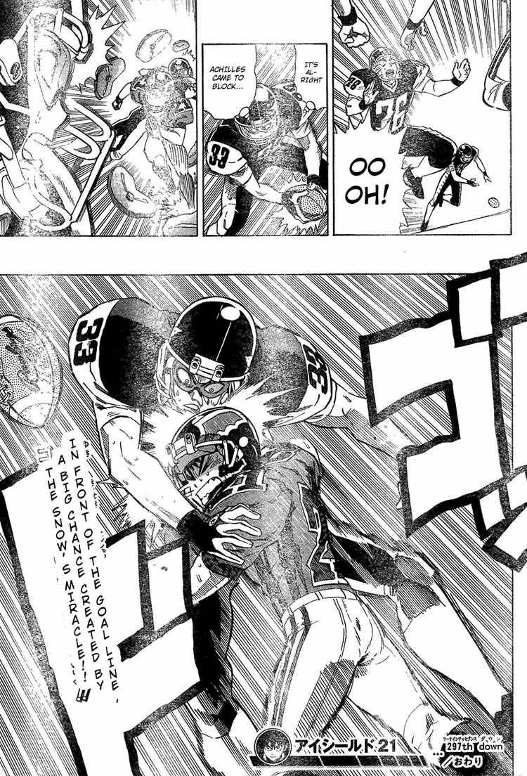 Eyeshield 21 Chapter 297 Page 16