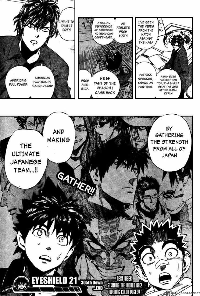 Eyeshield 21 Chapter 305 Page 20
