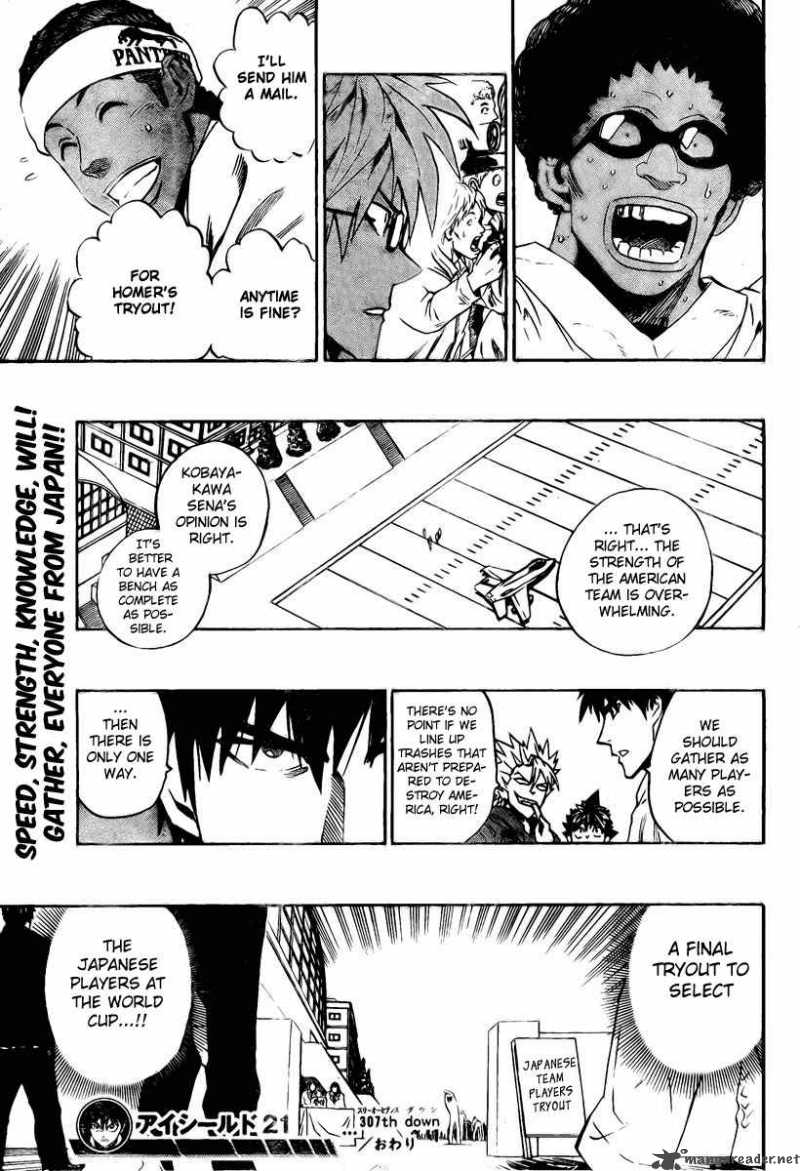 Eyeshield 21 Chapter 307 Page 18