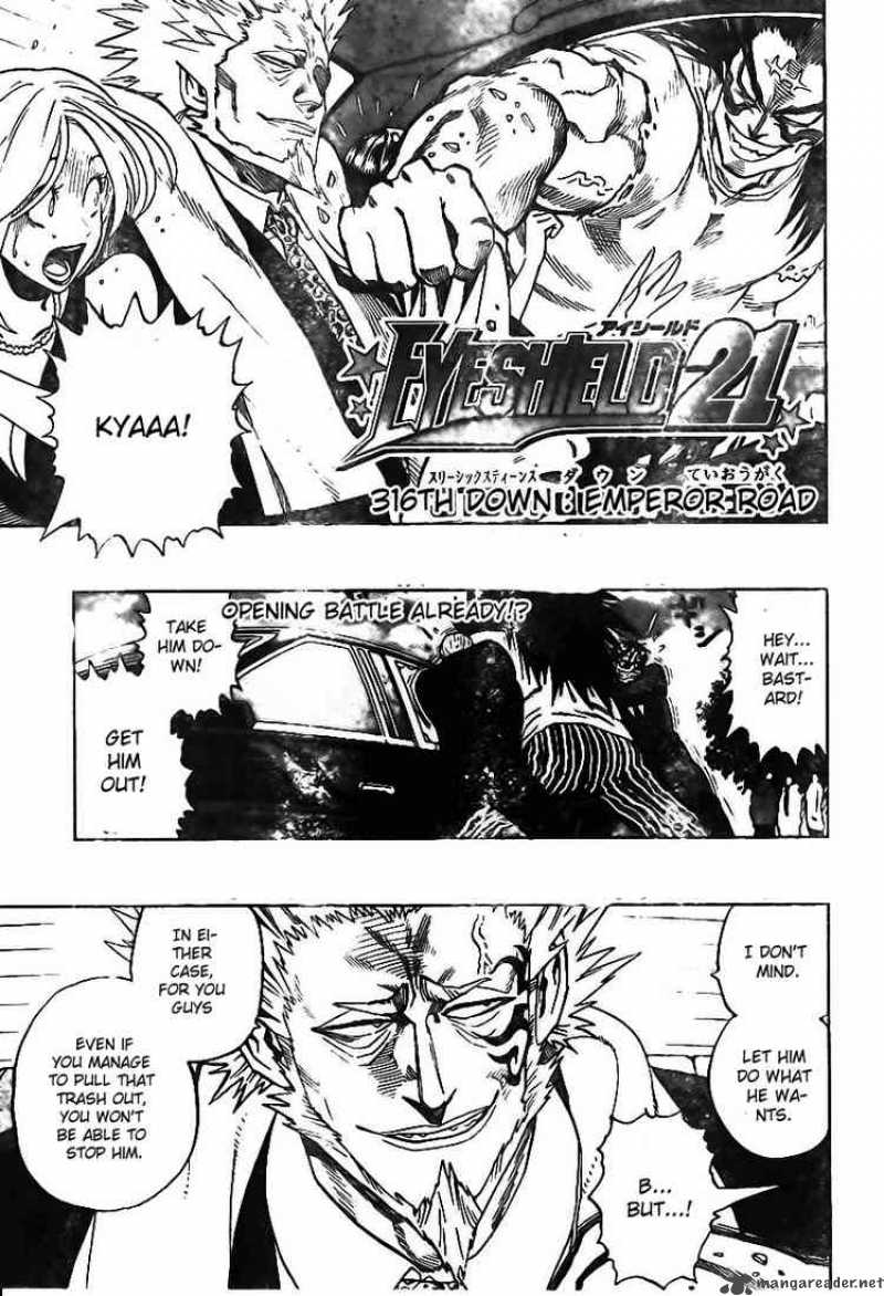 Eyeshield 21 Chapter 316 Page 1