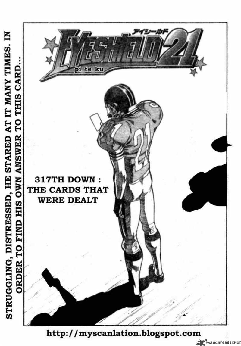 Eyeshield 21 Chapter 317 Page 3