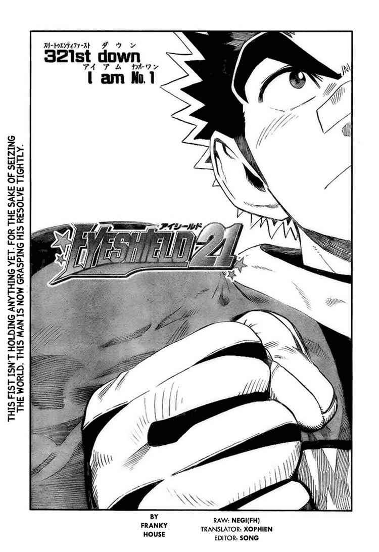 Eyeshield 21 Chapter 321 Page 1