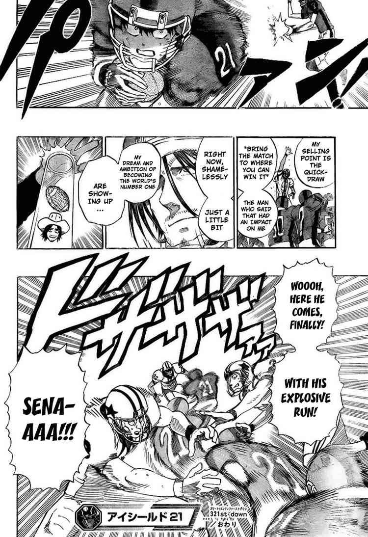 Eyeshield 21 Chapter 321 Page 17