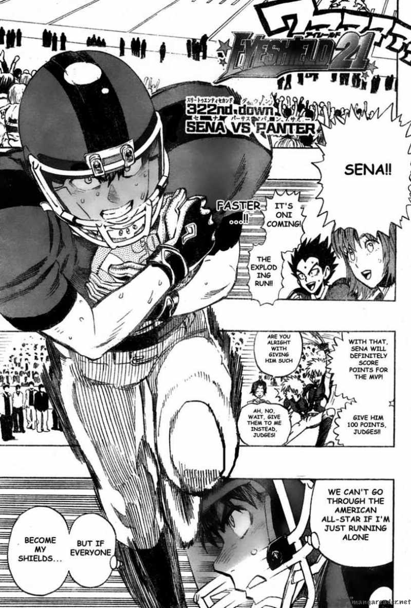 Eyeshield 21 Chapter 322 Page 1