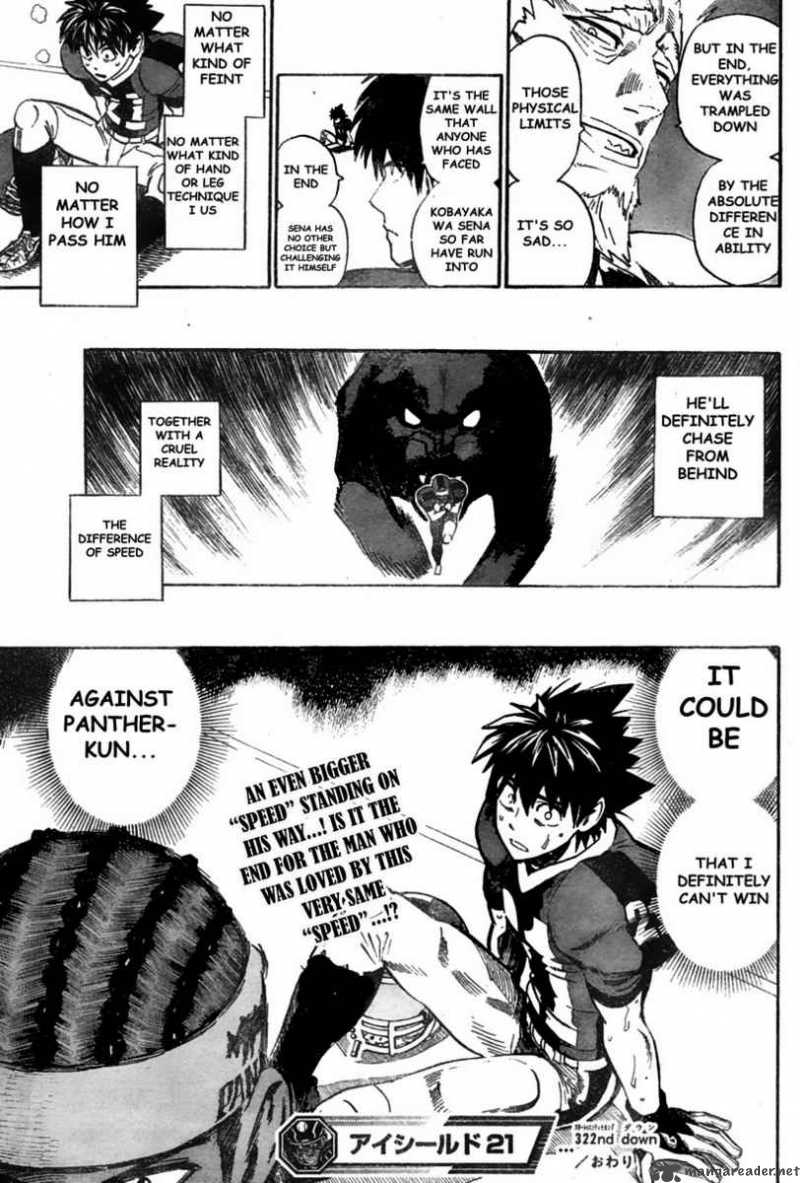 Eyeshield 21 Chapter 322 Page 17