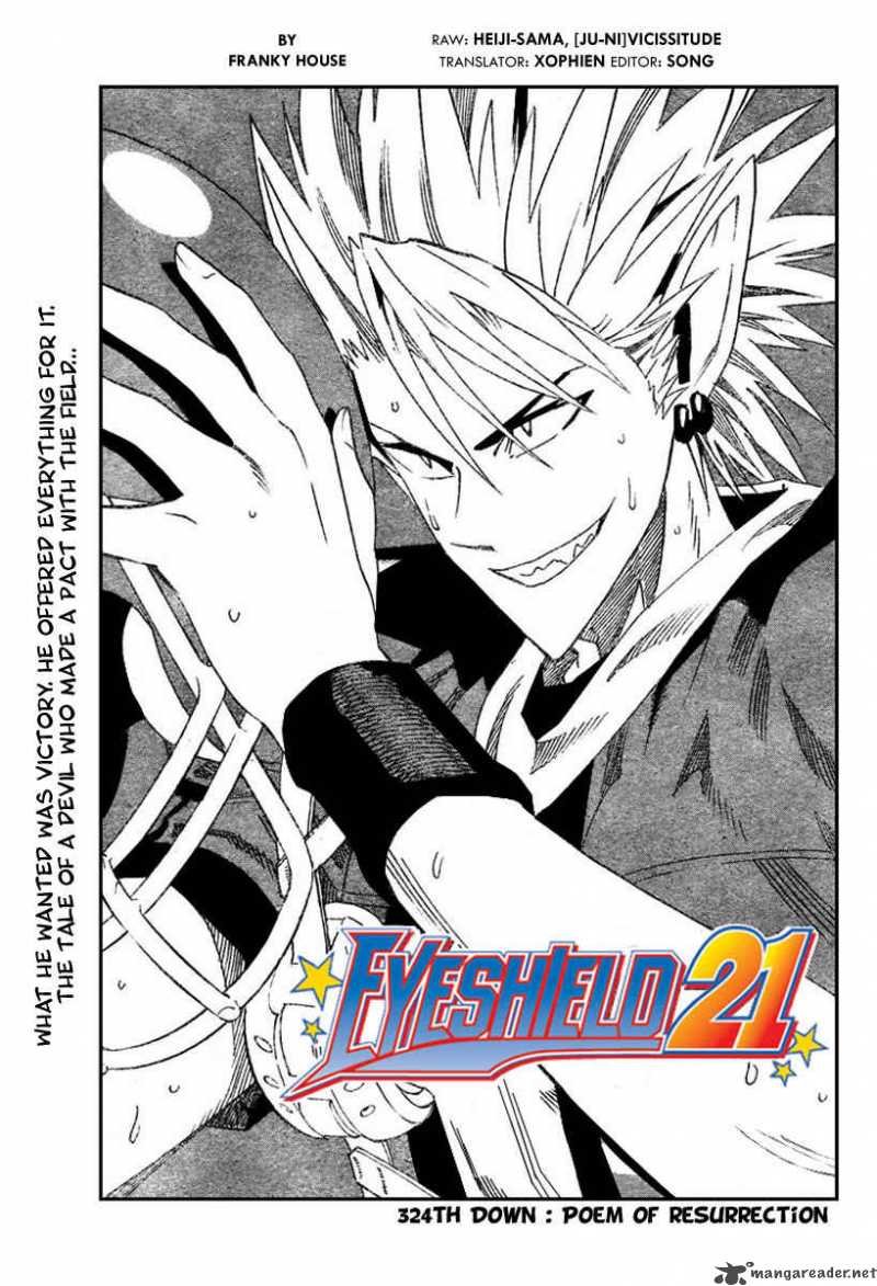 Eyeshield 21 Chapter 324 Page 1