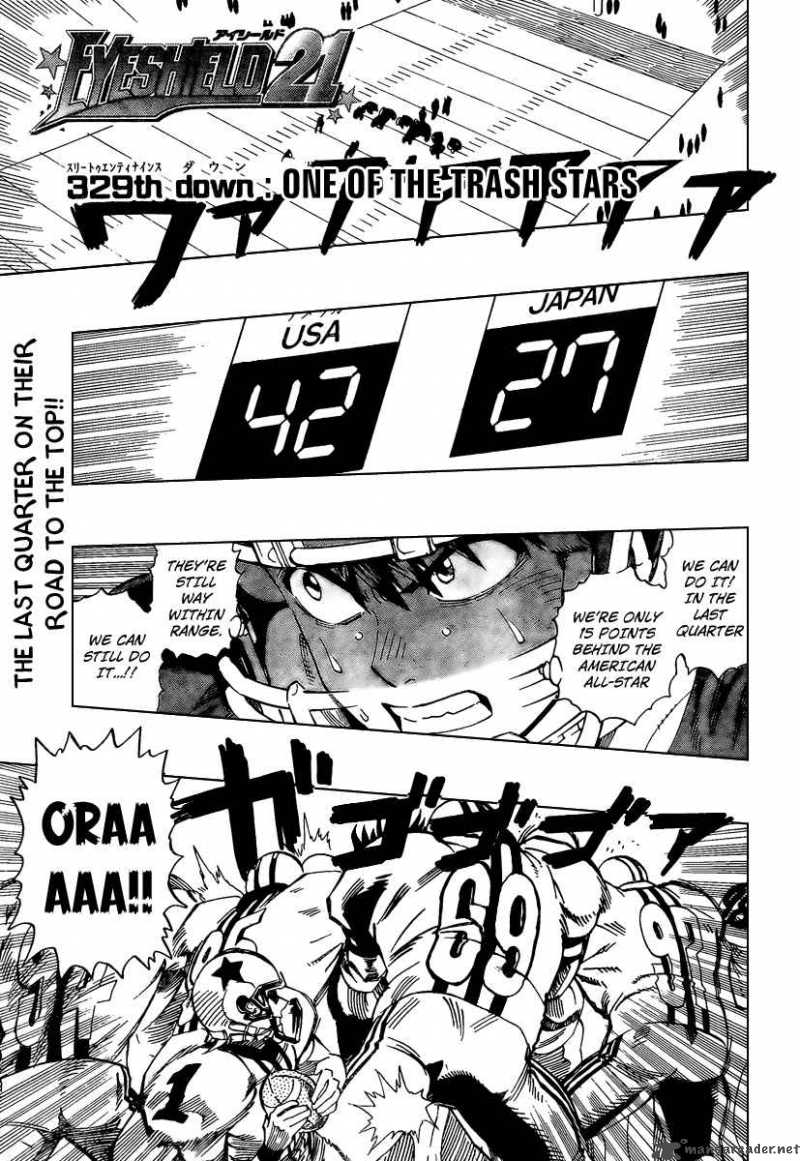 Eyeshield 21 Chapter 329 Page 1