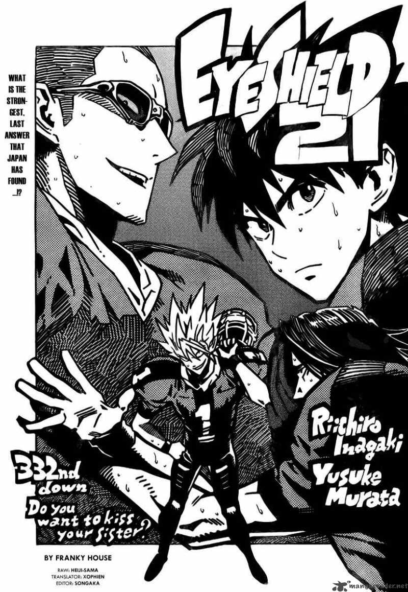 Eyeshield 21 Chapter 332 Page 1