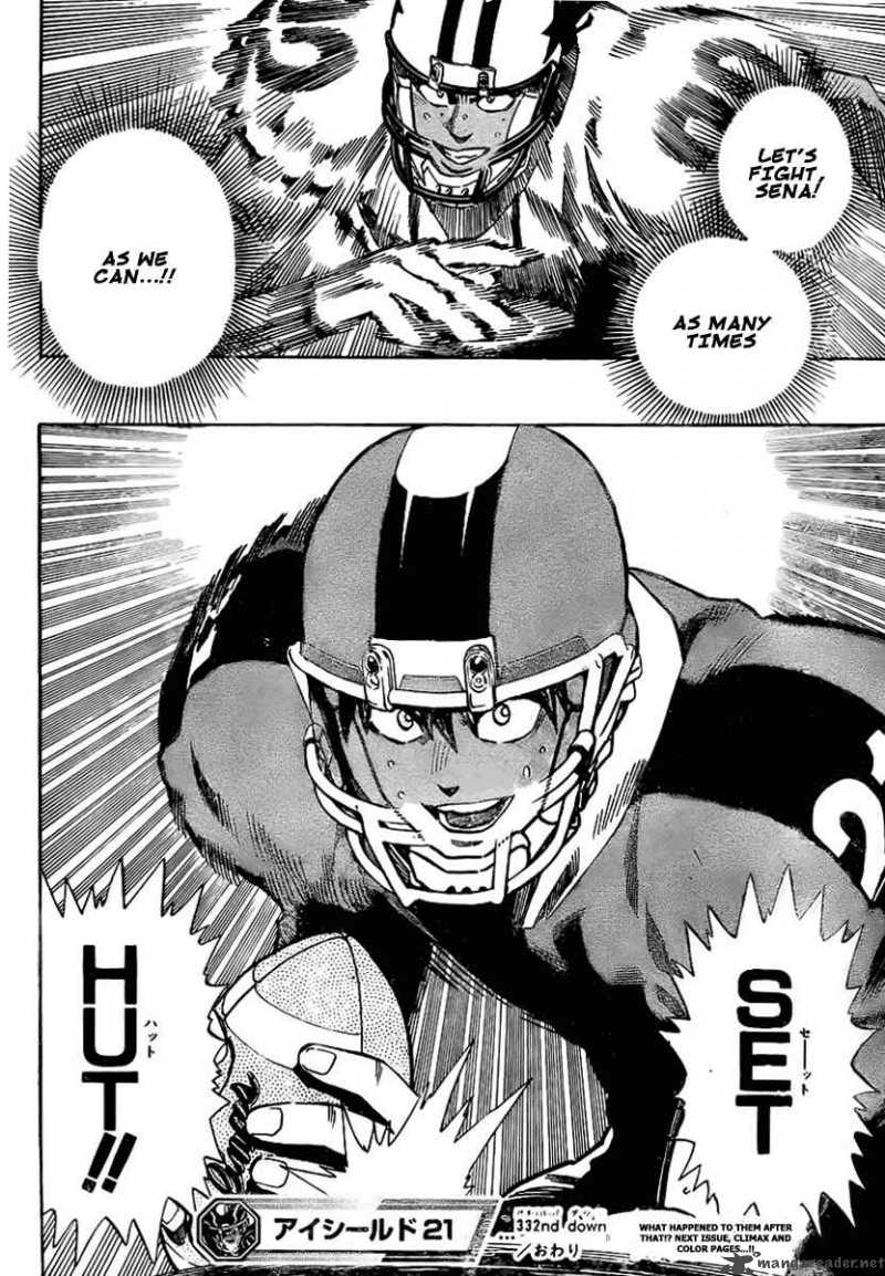 Eyeshield 21 Chapter 332 Page 15
