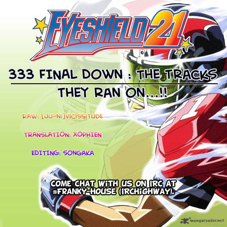 Eyeshield 21 Chapter 333 Page 1